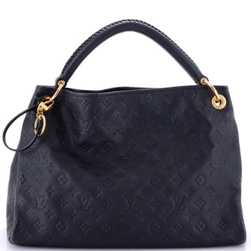 Louis Vuitton Artsy Handbag Monogram Empreinte Leather MM