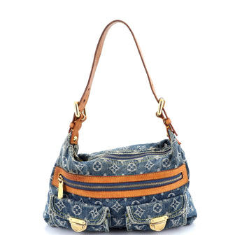 Louis Vuitton Baggy Handbag Denim PM
