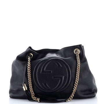 Gucci Soho Chain Strap Shoulder Bag Leather Medium