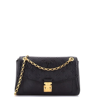 Louis Vuitton Saint Germain Handbag Monogram Empreinte Leather PM