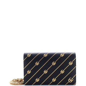 Gucci Wallet on Chain Diagonal GG Leather