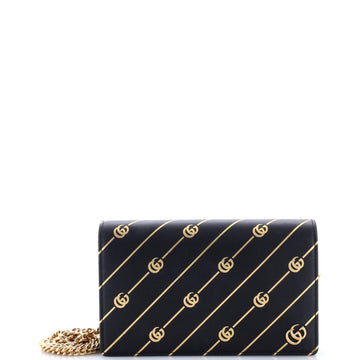 Gucci Wallet on Chain Diagonal GG Leather