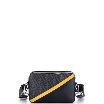 Fendi Camera Case Bag Zucca Coated Canvas and Leather Small