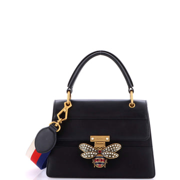 Gucci Queen Margaret Top Handle Bag Leather Small