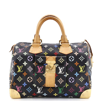Louis Vuitton Speedy Handbag Monogram Multicolor 30