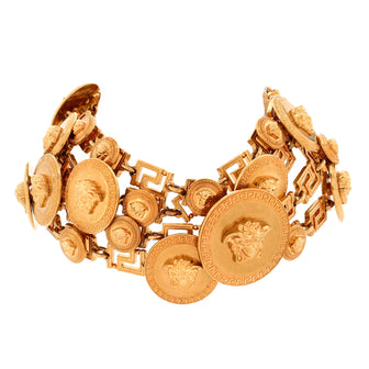 Versace Medusa Greca Multistrand Choker Necklace Metal