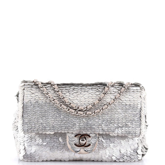 Chanel CC Flap Bag Paillettes Small