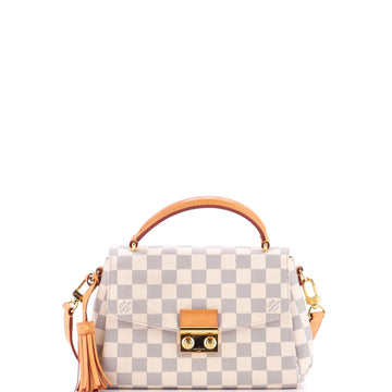 Louis Vuitton Croisette Handbag Damier