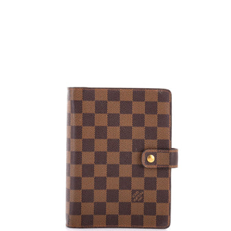 Louis Vuitton Ring Agenda Cover Damier MM