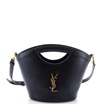 Saint Laurent Celia Tote Leather Mini