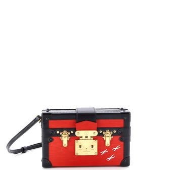 Louis Vuitton Petite Malle Handbag Epi Leather
