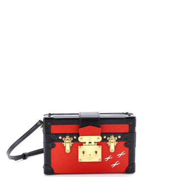 Louis Vuitton Petite Malle Handbag Epi Leather