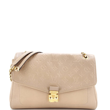 Louis Vuitton Saint Germain Handbag Monogram Empreinte Leather MM