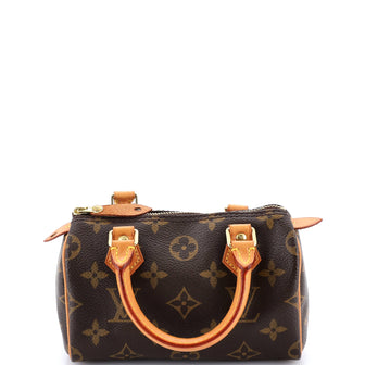 Louis Vuitton Speedy Mini HL Handbag Monogram Canvas