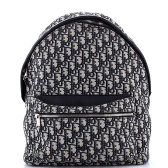Christian Dior Rider Backpack Oblique Canvas Medium