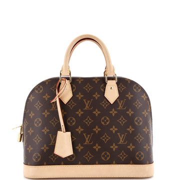 Louis Vuitton Alma Handbag Monogram Canvas PM