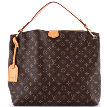 Louis Vuitton Graceful Handbag Monogram Canvas MM