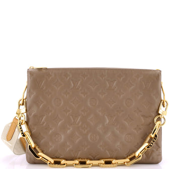 Louis Vuitton Coussin Bag Monogram Embossed Lambskin MM