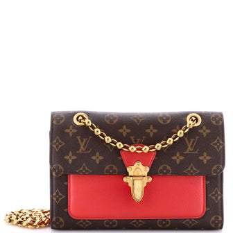 Louis Vuitton Victoire Handbag Monogram Canvas and Leather