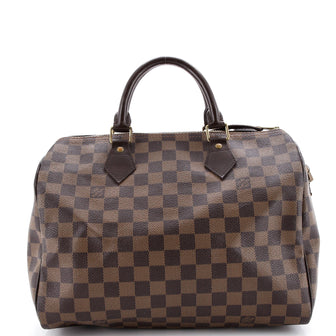 Louis Vuitton Speedy Handbag Damier 30
