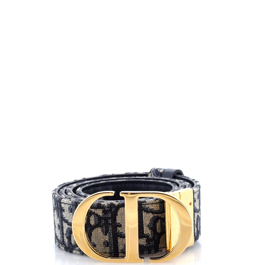 Christian Dior 30 Montaigne Belt Oblique Canvas Medium 368623 display picture 1