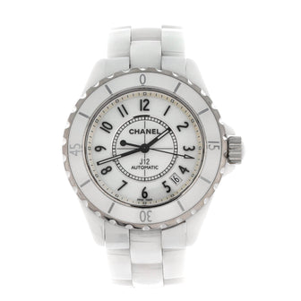 Chanel J12 Automatic Watch Ceramic and Stainless Steel 38