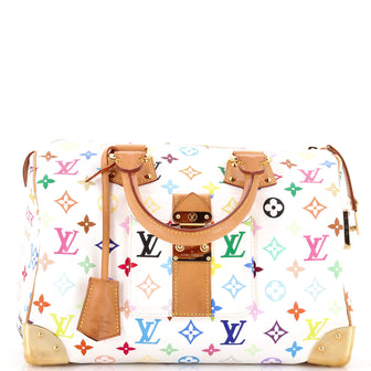 Louis Vuitton Speedy Handbag Monogram Multicolor 30
