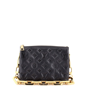 Louis Vuitton Coussin Bag Monogram Embossed Lambskin BB