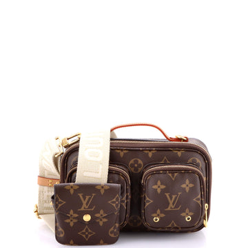 Louis Vuitton Utility Crossbody Bag Monogram Canvas