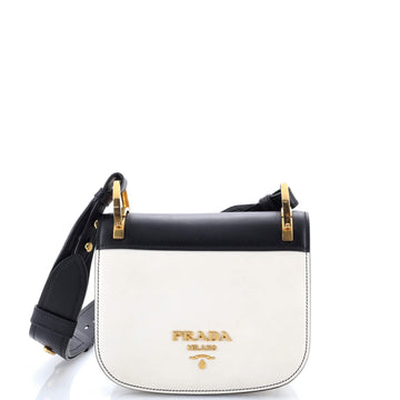 Prada Pionniere Saddle Crossbody Bag City Calfskin Small