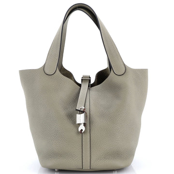 Hermes Picotin Lock Bag Clemence MM