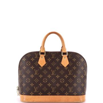 Louis Vuitton Vintage Alma Handbag Monogram Canvas PM
