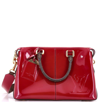 Louis Vuitton Miroir Handbag Vernis with Monogram Canvas