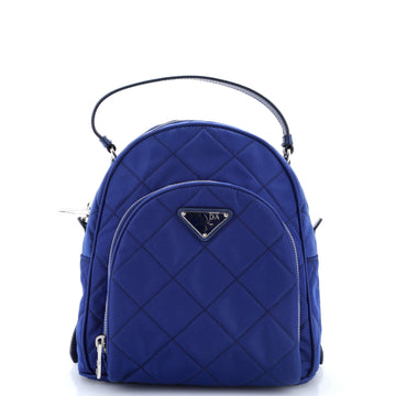 Prada Zaino Backpack Quilted Tessuto