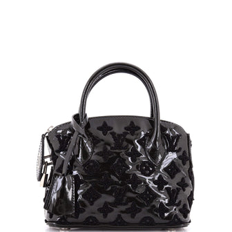 Louis Vuitton Fascination Lockit Handbag Patent Lambskin BB