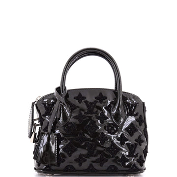 Louis Vuitton Fascination Lockit Handbag Patent Lambskin BB