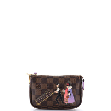 Louis Vuitton Pochette Accessoires Limited Edition Damier Mini
