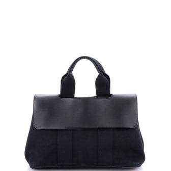 Hermes Valparaiso Bag Toile and Leather PM