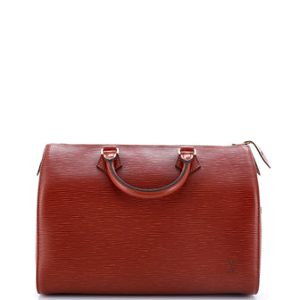 Louis Vuitton Speedy Handbag Epi Leather 30