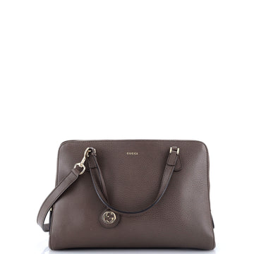 Gucci Lady Dollar Handle Bag Leather Small