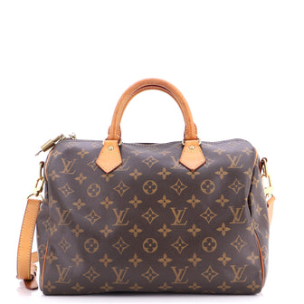 Louis Vuitton Speedy Bandouliere Bag Monogram Canvas 30