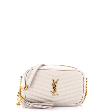 Saint Laurent Lou Camera Bag Matelasse Chevron Leather Mini
