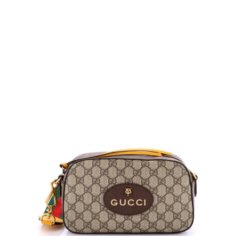 Gucci Neo Vintage Camera Messenger Bag GG Coated Canvas