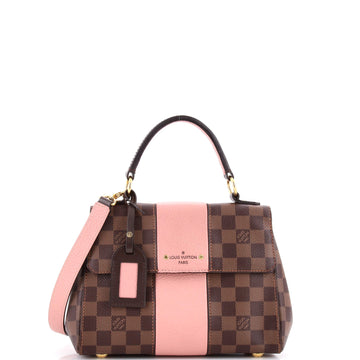 Louis Vuitton Bond Street Handbag Damier with Leather BB