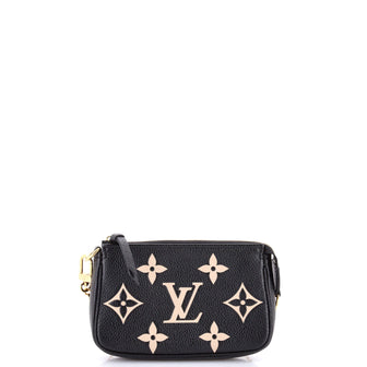 Louis Vuitton Pochette Accessoires Bicolor Monogram Empreinte Giant Mini
