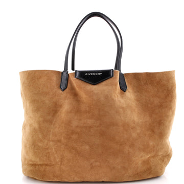 Givenchy Antigona Shopper Suede with Shearling Large