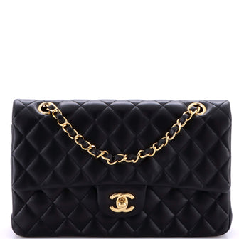 Chanel Classic Double Flap Bag Quilted Lambskin Medium