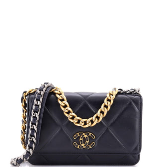 Chanel 19 Wallet on Chain Quilted Lambskin
