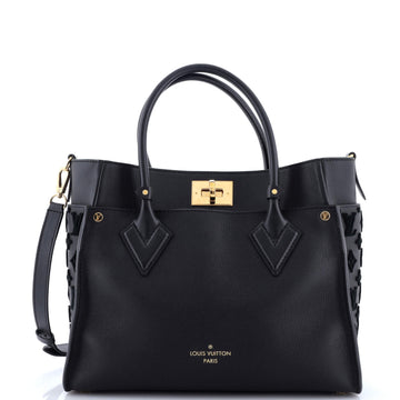 Louis Vuitton On My Side Tote Monogram Tuffetage Leather MM