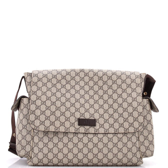 Gucci Diaper Bag GG Coated Canvas